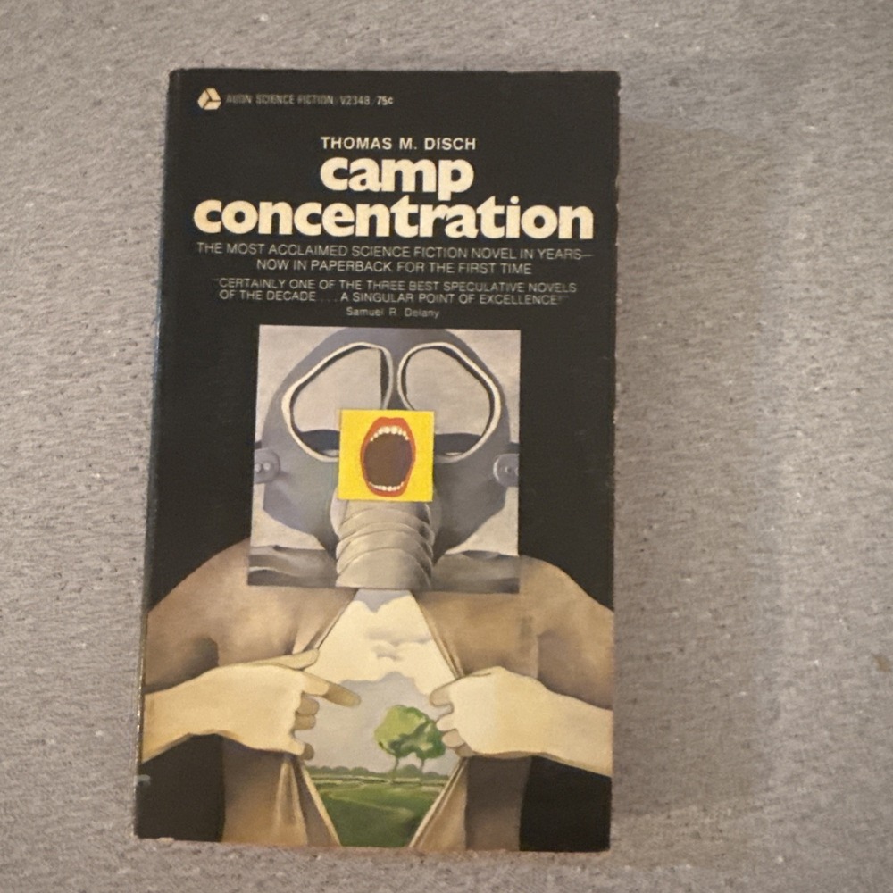 Camp concentration (Avon science fiction)  by Disch, Thomas M Avon 1st Printing